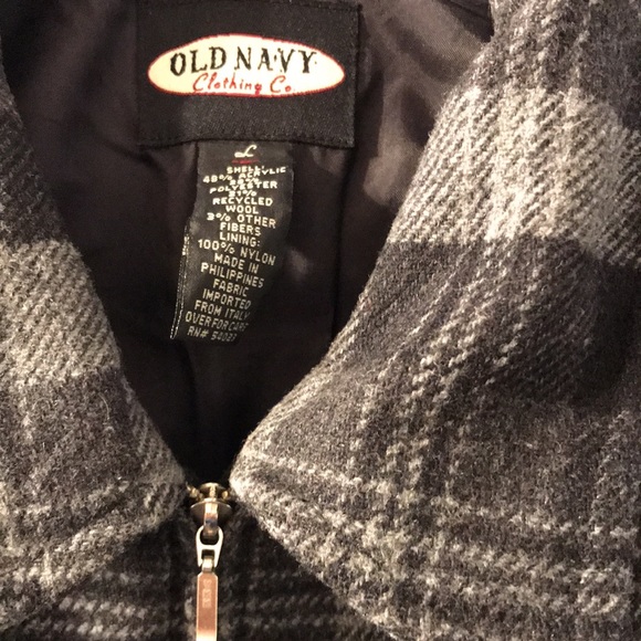 Old Navy ladies large plaid jacket - Picture 3 of 5